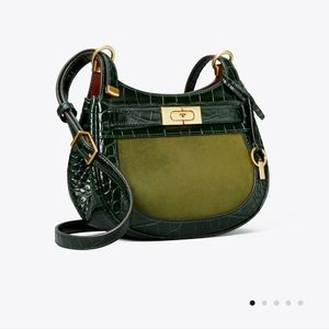 NEW Tory Burch Lee Radziwill Saddlebag